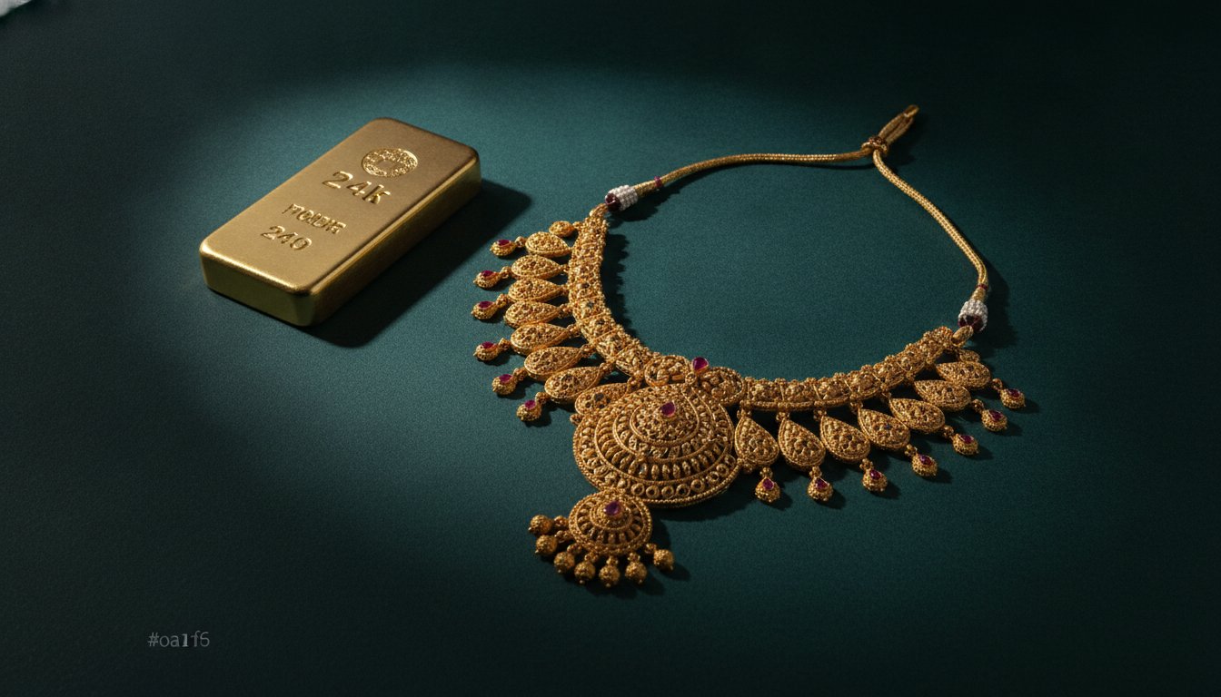 22k vs 24k Gold for Jewellery in India: The 2026 Guide to Purity and Durability